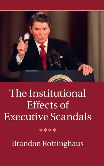 Cover of The Institutional Effects of Executive Scandals