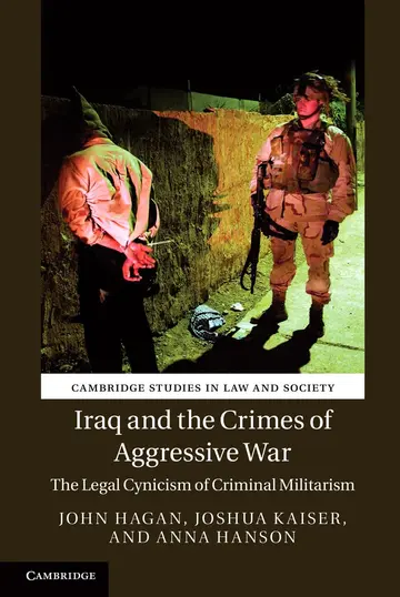 Cover of Iraq and the Crimes of Aggressive War