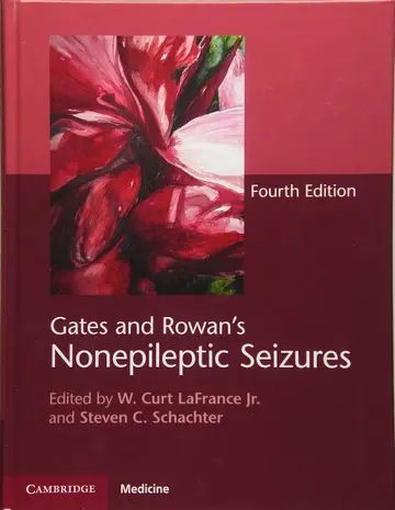 Cover of Gates and Rowan's Nonepileptic Seizures Hardback with Online Resource