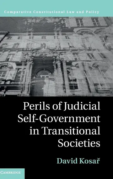 Cover of Perils of Judicial Self-Government in Transitional Societies
