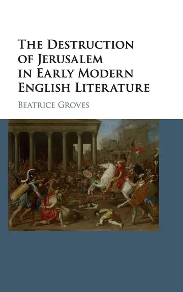 Cover of Destruction of Jerusalem in Early Modern English Literature