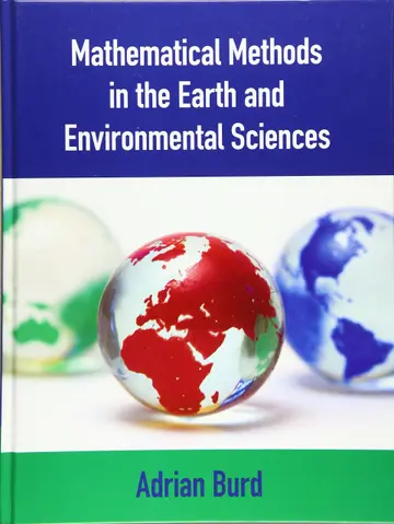 Cover of Mathematical Methods in the Earth and Environmental Sciences