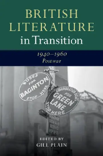 Cover of British Literature in Transition, 1940-1960