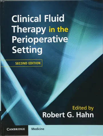 Cover of Clinical Fluid Therapy in the Perioperative Setting