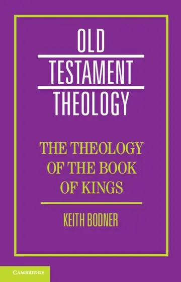 Cover of The Theology of the Book of Kings