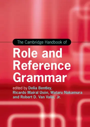 Cover of The Cambridge Handbook of Role and Reference Grammar
