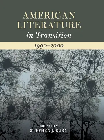 Cover of American Literature in Transition, 1990–2000