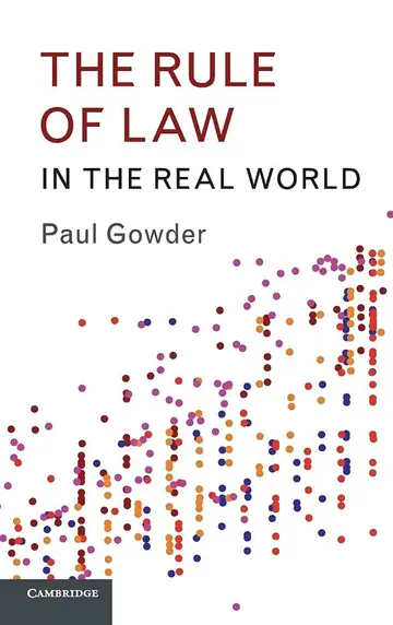 Cover of The Rule of Law in the Real World