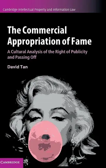 Cover of The Commercial Appropriation of Fame