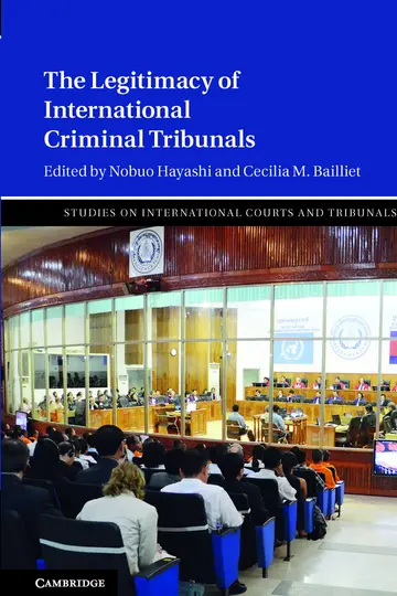 Cover of The Legitimacy of International Criminal Tribunals