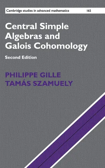 Cover of Central Simple Algebras and Galois Cohomology