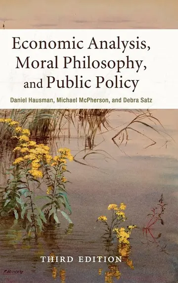Cover of Economic Analysis, Moral Philosophy, and Public Policy