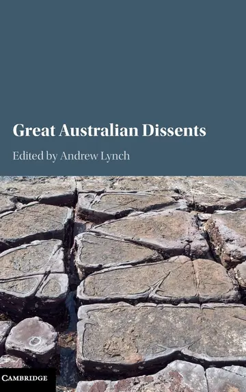 Cover of Great Australian Dissents