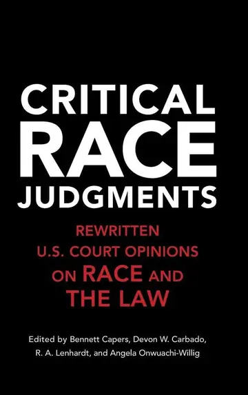 Cover of Critical Race Judgments