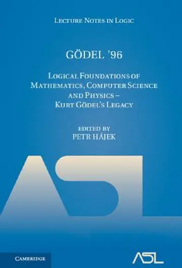 Cover of Gödel '96