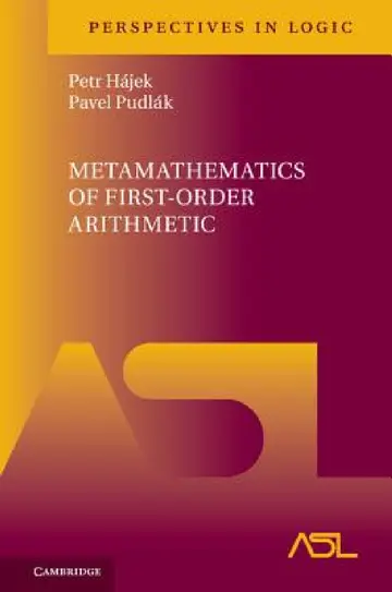 Cover of Metamathematics of First-Order Arithmetic