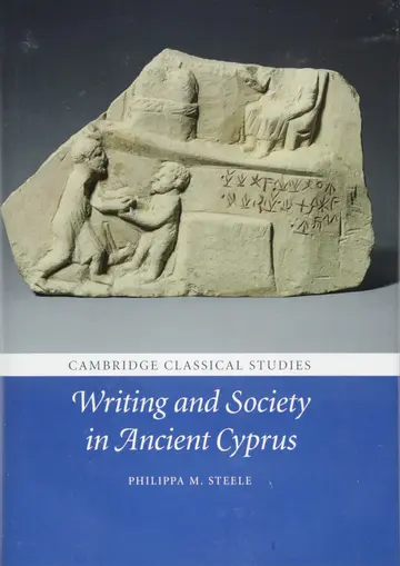 Cover of Writing and Society in Ancient Cyprus