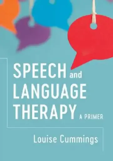 Cover of Speech and Language Therapy