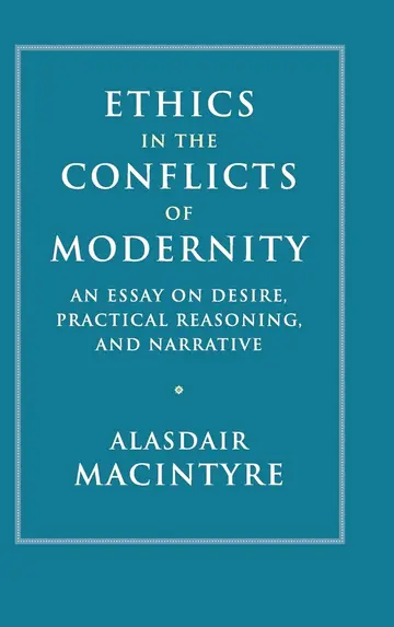 Cover of Ethics in the Conflicts of Modernity