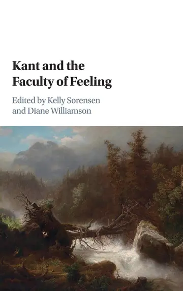 Cover of Kant and the Faculty of Feeling