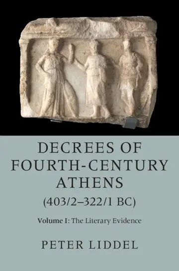 Cover of Decrees of Fourth-Century Athens (403/2-322/1 BC)