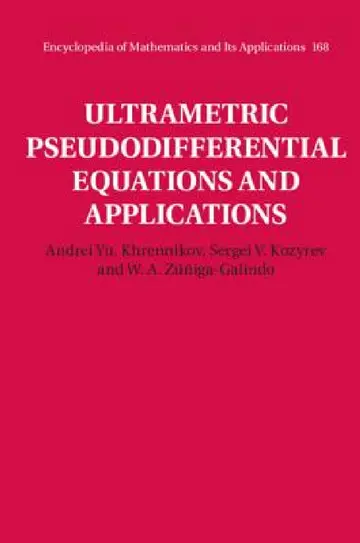 Cover of Ultrametric Pseudodifferential Equations and Applications