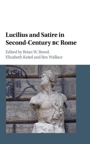 Cover of Lucilius and Satire in Second-Century Bc Rome