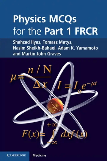 Cover of Physics MCQs for the Part 1 FRCR