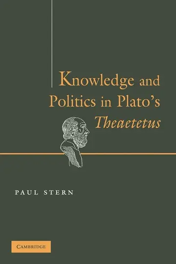 Cover of Knowledge and Politics in Plato's Theaetetus