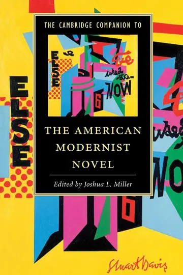 Cover of The Cambridge Companion to the American Modernist Novel