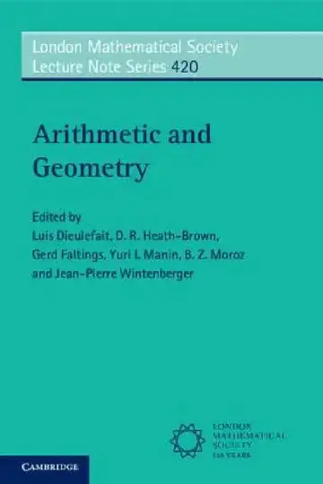 Cover of Arithmetic and Geometry