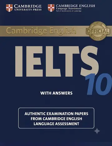 Cover of Cambridge IELTS 10