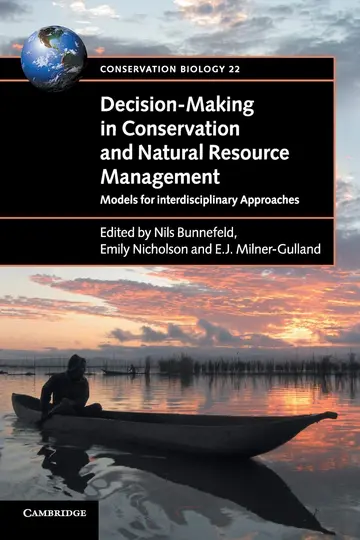 Cover of Decision-Making in Conservation and Natural Resource Management