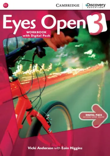 Cover of Eyes Open Level 3 Workbook with Online Practice