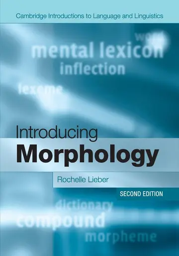 Cover of Introducing Morphology