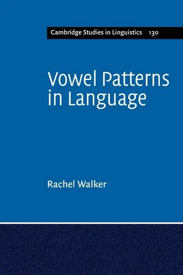 Cover of Vowel Patterns in Language