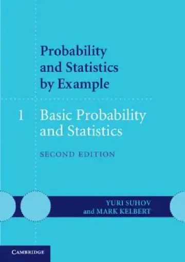 Cover of Probability and Statistics by Example