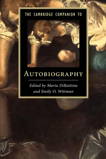Cover of The Cambridge Companion to Autobiography