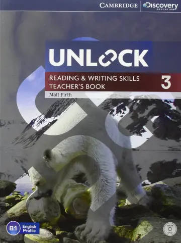 Cover of Unlock Level 3 Reading and Writing Skills Teachers Book with DVD