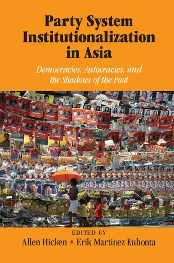 Cover of Party System Institutionalization in Asia