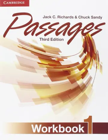 Cover of Passages Level 1 Workbook