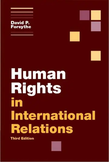 Cover of Human Rights in International Relations
