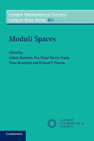 Cover of Moduli Spaces