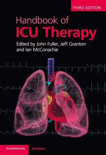 Cover of Handbook of ICU Therapy