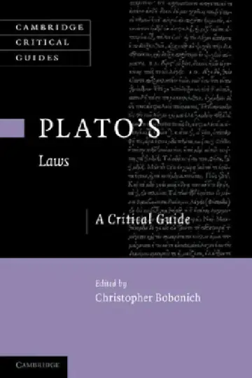 Cover of Plato's 'Laws'