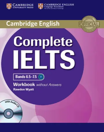 Cover of Complete IELTS Bands 6.5–7.5 Workbook without Answers with Audio CD