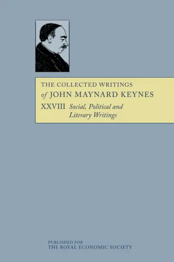 Cover of The Collected Writings of John Maynard Keynes