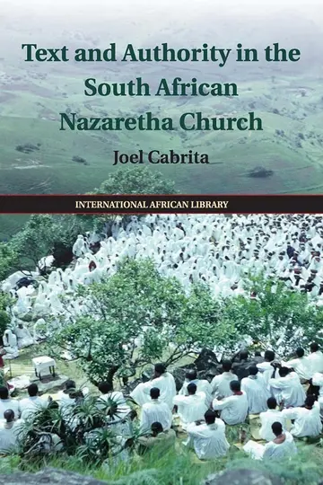 Cover of Text and Authority in the South African Nazaretha Church