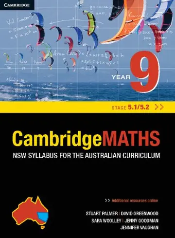 Cover of Cambridge Mathematics NSW Syllabus for the Australian Curriculum Year 9 5.1 and 5.2