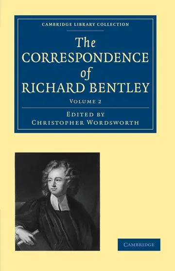 Cover of The Correspondence of Richard Bentley